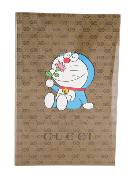 gucci x doraemon notebook|Gucci Doraemon collection.